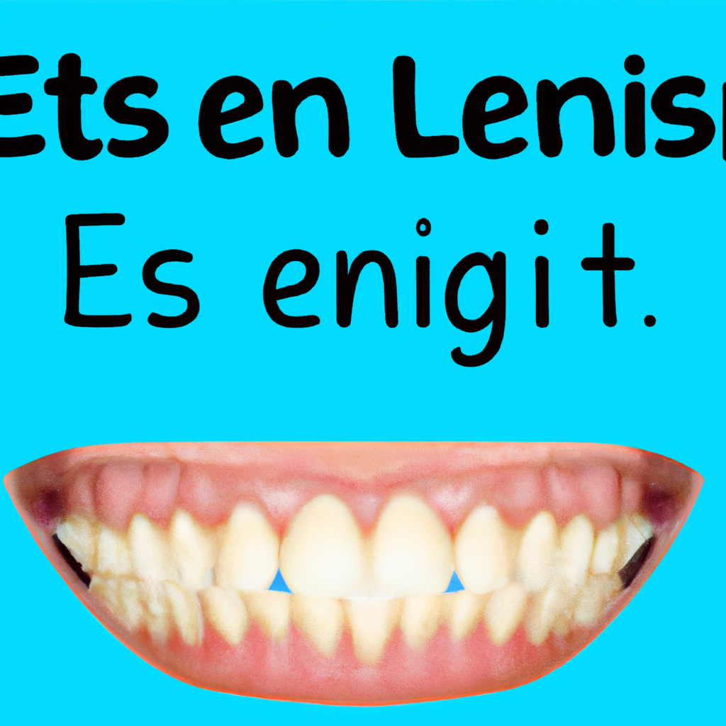 ¿Cómo se dice en inglés teeth?