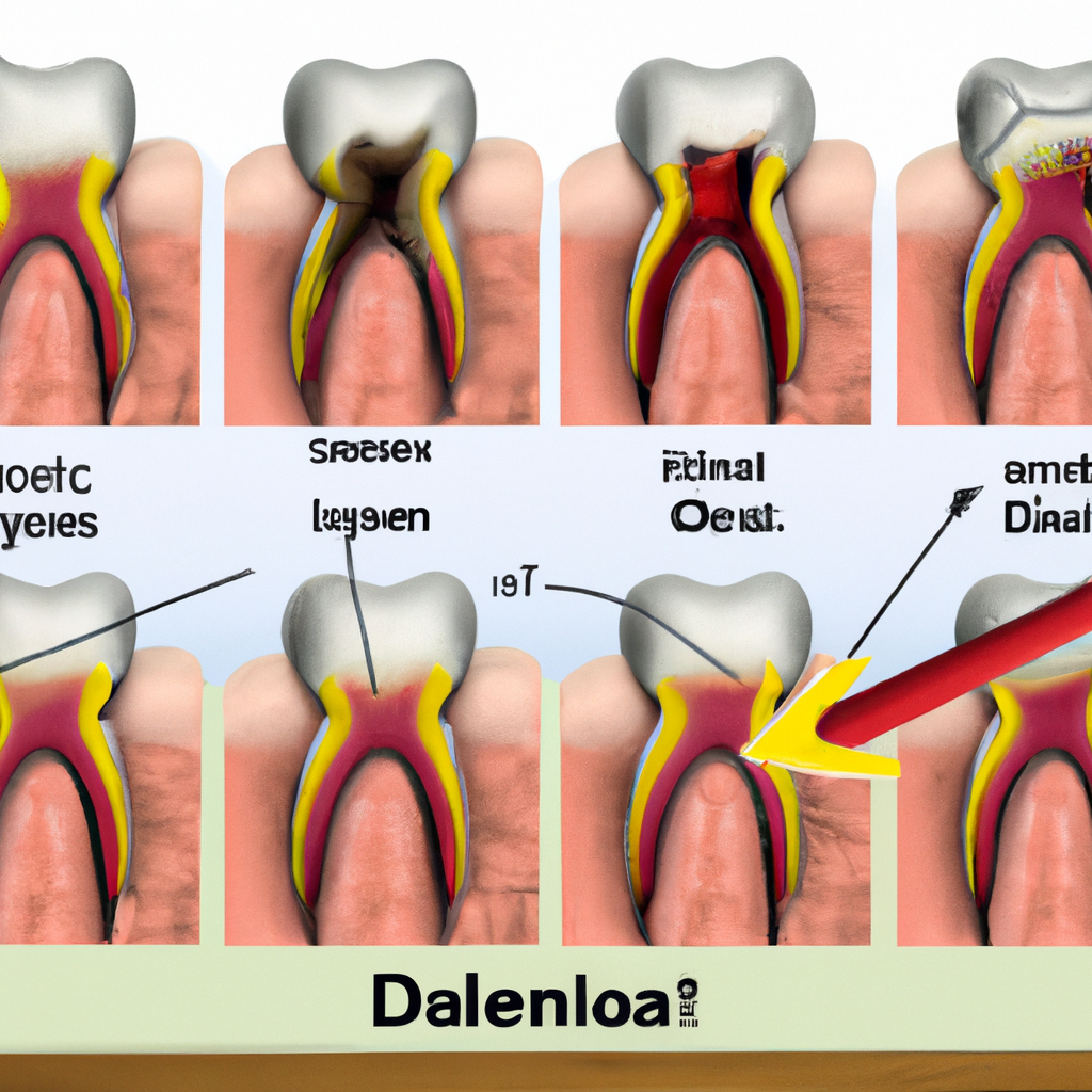 ¿Cuáles son las fases de la periodontitis?