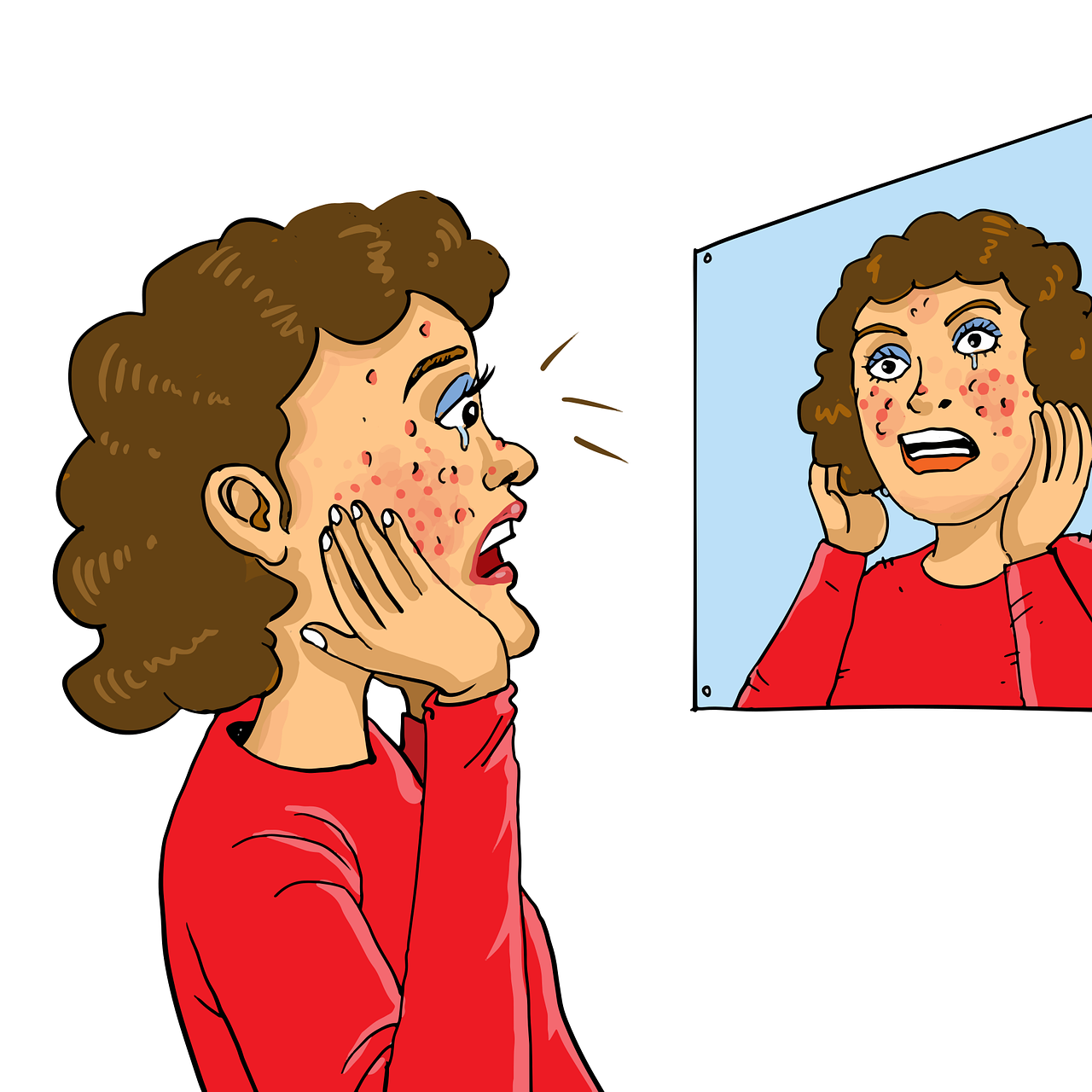 ¿Qué significa cuando te salen granos debajo de la lengua?