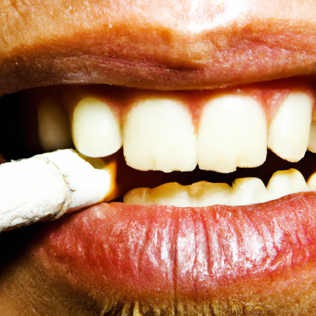 ¿Cómo se quitan las manchas de tabaco en los dientes?