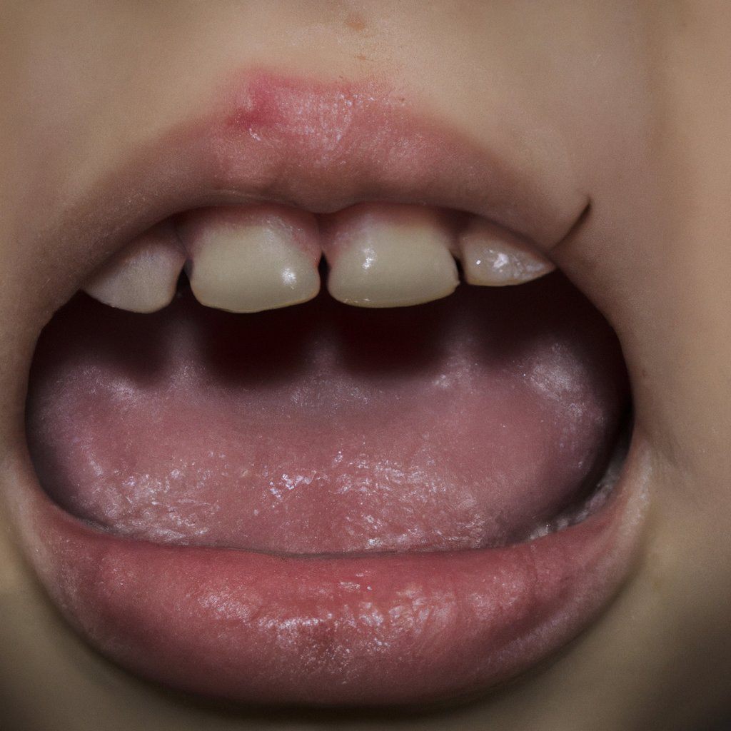 ¿Cómo se ve una boca con estomatitis?