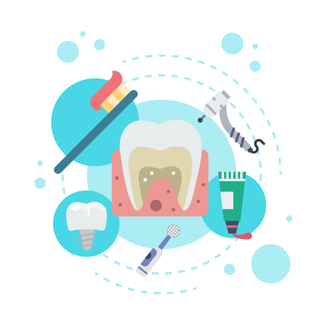 ¿Qué son las sonrisas dentales?