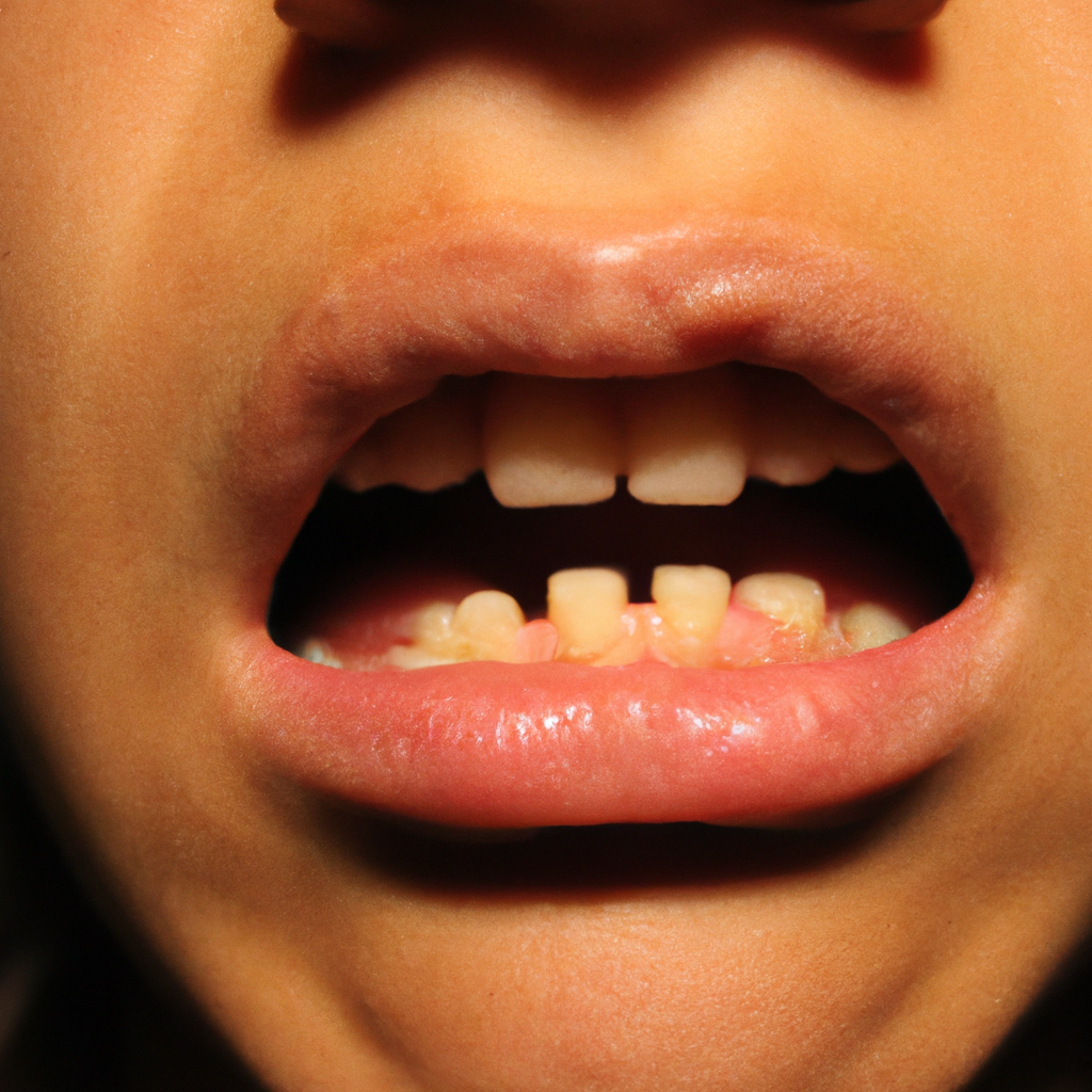 ¿Qué es un depósito dental en la boca?