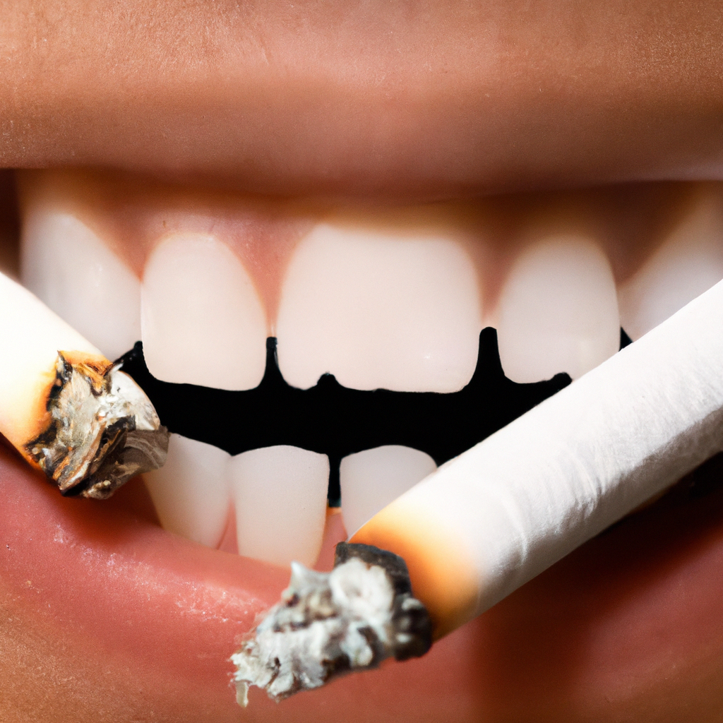 ¿Cómo quitar las manchas de nicotina en los dientes?
